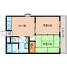東海道本線/安倍川駅 徒歩9分 2階 築25年 2DKの間取り