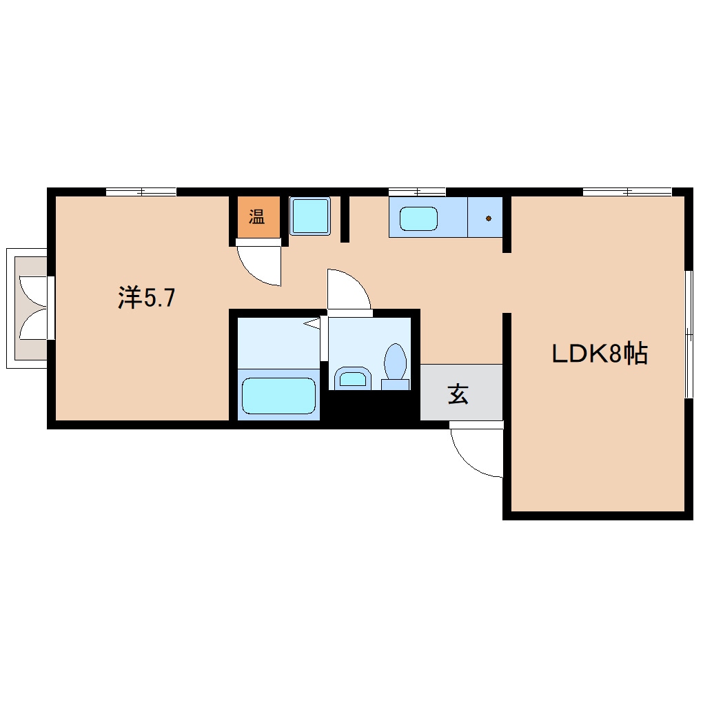 間取り図 静岡鉄道静岡清水線/音羽町駅 徒歩3分 3階 築22年