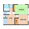 東海道本線/静岡駅 バス:26分:停歩5分 1階 築53年 2Kの間取り