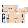 東海道本線/静岡駅 バス:18分:停歩4分 2階 築41年 2LDKの間取り