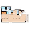 東海道本線/安倍川駅 徒歩11分 1階 築14年 1LDKの間取り