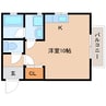 静岡鉄道静岡清水線/長沼駅 徒歩4分 1階 築14年 1Rの間取り