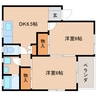 東海道本線/静岡駅 バス:27分:停歩1分 2階 築30年 2DKの間取り