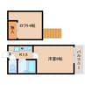 東海道本線/安倍川駅 徒歩12分 1階 築32年 1Kの間取り