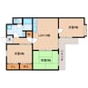 東海道本線/静岡駅 徒歩20分 2階 築39年 3LDKの間取り