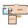 静岡鉄道静岡清水線/音羽町駅 徒歩3分 2階 築36年 1Rの間取り