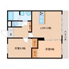 東海道本線/静岡駅 バス:19分:停歩3分 1階 築17年 2LDKの間取り