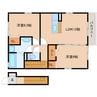 東海道本線/静岡駅 バス:18分:停歩2分 2階 築11年 2LDKの間取り