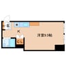 静岡鉄道静岡清水線/新静岡駅 徒歩3分 4階 築36年 1Rの間取り