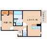東海道本線/静岡駅 バス:27分:停歩3分 2階 築10年 1LDKの間取り