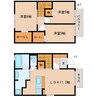 東海道本線/静岡駅 バス:22分:停歩2分 1-2階 築8年 3LDKの間取り