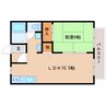 静岡鉄道静岡清水線/古庄駅 徒歩12分 2階 築29年 1LDKの間取り