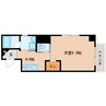 東海道本線/静岡駅 徒歩18分 8階 築10年 1Kの間取り