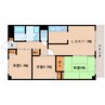 東海道本線/静岡駅 バス:15分:停歩1分 2階 築29年 3LDKの間取り