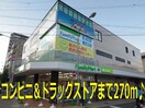 コンビニ＆ドラッグストアまで270m 東海道本線/静岡駅 徒歩10分 2階 築8年
