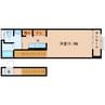 東海道本線/静岡駅 バス:20分:停歩2分 2階 築8年 1Rの間取り