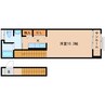 東海道本線/静岡駅 バス:20分:停歩2分 2階 築8年 1Rの間取り