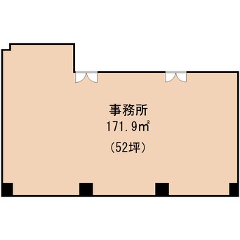 間取図 東海道本線/静岡駅 徒歩7分 4階 築39年