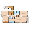 東海道本線/静岡駅 バス:17分:停歩1分 2階 築8年 2LDKの間取り