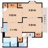 東海道本線/静岡駅 バス:23分:停歩3分 2階 築33年 3DKの間取り