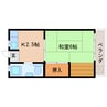 静岡鉄道静岡清水線/県総合運動場駅 徒歩15分 3階 築42年 1Kの間取り