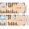 東海道本線/静岡駅 バス:15分:停歩4分 1-2階 築13年 2LDK+Sの間取り