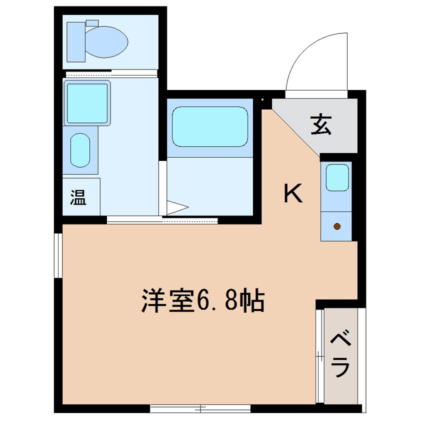 間取図 東海道本線/静岡駅 徒歩18分 4階 築5年