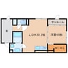 東海道本線/静岡駅 徒歩18分 3階 築7年 1LDKの間取り