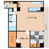 東海道本線/静岡駅 徒歩14分 5階 築6年 2LDKの間取り
