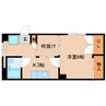東海道本線/静岡駅 徒歩27分 3階 築47年 1Kの間取り