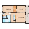 東海道本線/静岡駅 バス:23分:停歩4分 4階 築6年 2LDKの間取り