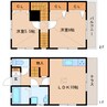東海道本線/静岡駅 バス:27分:停歩3分 1-2階 築22年 2LDKの間取り