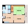 東海道本線/安倍川駅 徒歩9分 5階 築28年 2DKの間取り