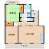 東海道本線/静岡駅 バス:33分:停歩4分 1階 築31年 2LDKの間取り
