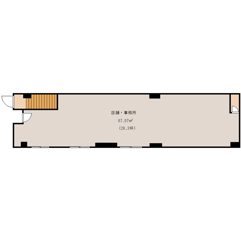 間取図 東海道本線/静岡駅 徒歩7分 1階 築35年