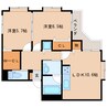 東海道本線/静岡駅 徒歩23分 4階 築16年 2LDKの間取り