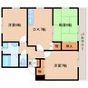 東海道本線/静岡駅 バス:37分:停歩2分 2階 築30年 3DKの間取り
