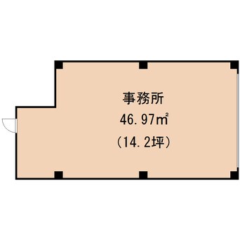 間取図 東海道本線/静岡駅 徒歩14分 1階 築28年