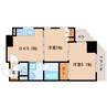 東海道本線/静岡駅 徒歩12分 6階 築17年 2DKの間取り