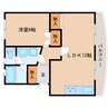 東海道本線/静岡駅 バス:18分:停歩5分 2階 築46年 1LDKの間取り