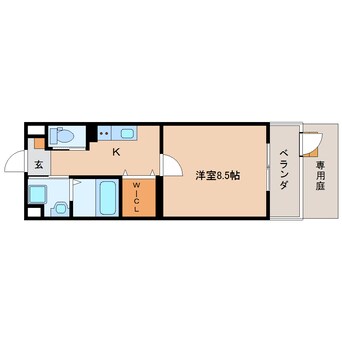 間取図 東海道本線/静岡駅 バス16分南田町下車:停歩1分 1階 築2年