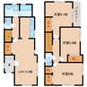 東海道本線/用宗駅 徒歩18分 1-2階 築3年 3LDKの間取り