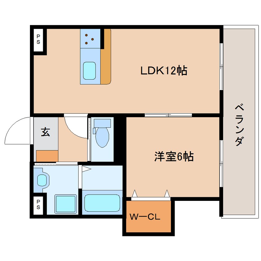 間取図 東海道本線/静岡駅 バス13分籠上下車:停歩1分 3階 築1年