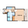 東海道本線/静岡駅 徒歩18分 4階 築浅 1Kの間取り