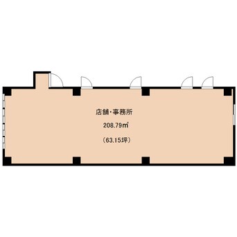 間取図 東海道本線/静岡駅 徒歩6分 4階 築15年