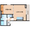 東海道本線/静岡駅 バス:19分:停歩3分 1階 築3年 1LDKの間取り
