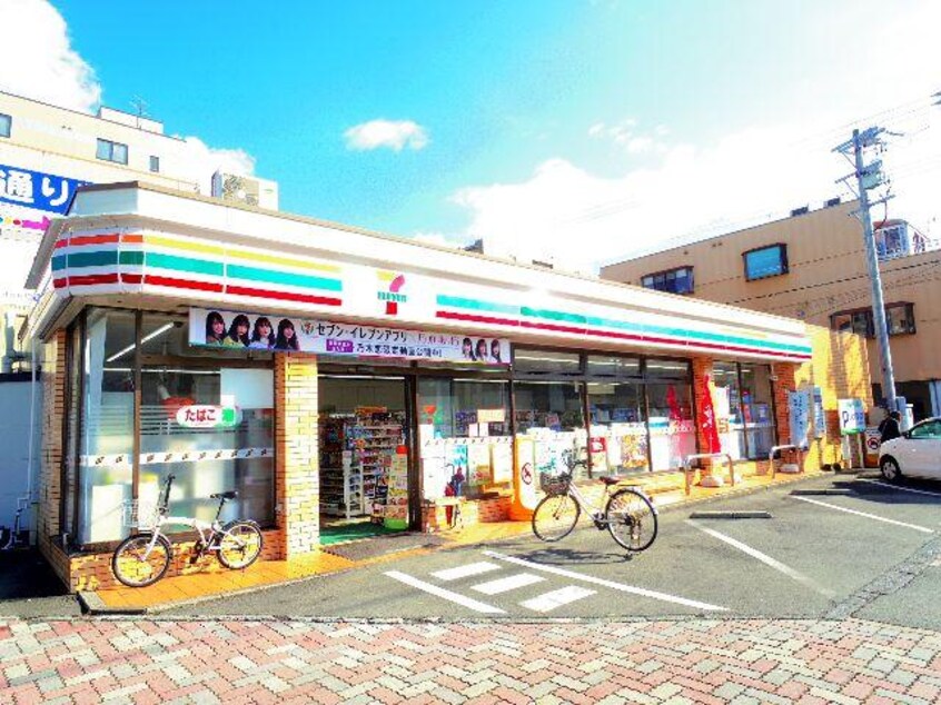 セブンイレブン静岡本通８丁目店(コンビニ)まで80m 東海道本線/静岡駅 徒歩23分 2階 築1年