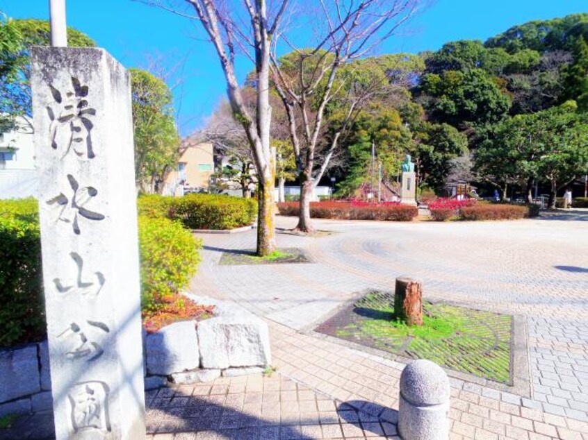 清水山公園(公園)まで105m 静岡鉄道静岡清水線/音羽町駅 徒歩3分 1階 築3年
