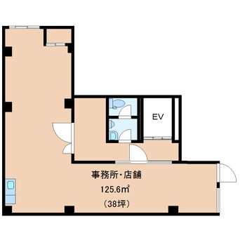 間取図 静岡鉄道静岡清水線/新静岡駅 徒歩12分 1階 築32年