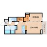 東海道本線/安倍川駅 徒歩20分 1階 築浅 1LDKの間取り